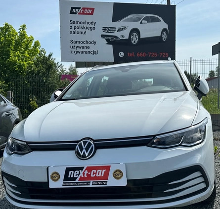 Volkswagen Golf cena 79800 przebieg: 75550, rok produkcji 2021 z Małomice małe 232